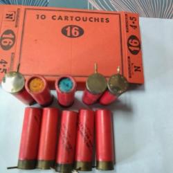 boite de 10 cartouches a broche leon beaux,pl 4 et 5