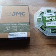 JMC Soie Wave - 30M - Vert-Marron, Soie #7/8 Pointe Plongeante Pour Pêche à La Mouche