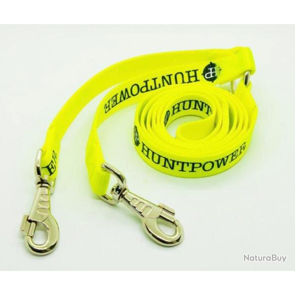 Laisse HUNTPOWER doubleur coupleur plate 25�mm