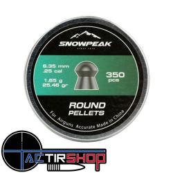 350 Plombs Snowpeak Accurate Heavy 6.35 mm 25.46 grains