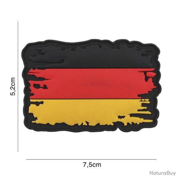 Patch 3D PVC Drapeau Vintage Allemagne (101 Inc)