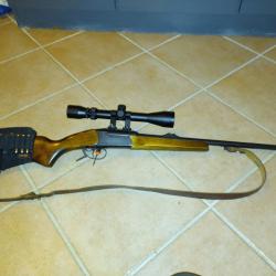 Baikal 222 remington + lunette + balles