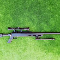 PACK 3 Carabine PCP SNOWPEAK M30C NOIR 5,5 mm 19,9 J. + Lunette 3-9 X 40 + Kit puissance