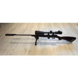 CZ 457 lunette bipied et silencieux