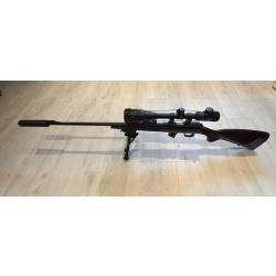 CZ 457 lunette bipied et silencieux