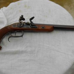 Pistolet &agrave; silex Lepage Perdersoli , cal.45 lisse