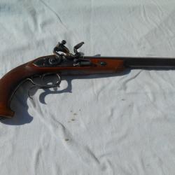 Pistolet &agrave; silex Lepage Perdersoli , cal.45 lisse
