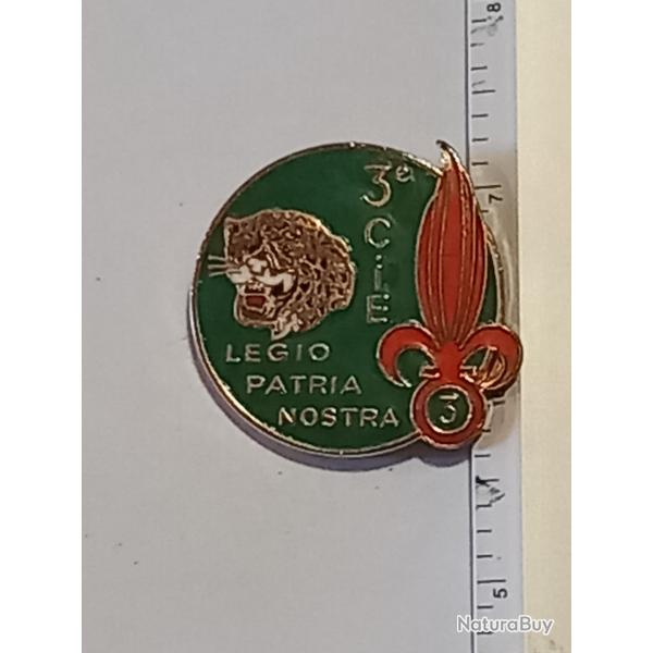 Insigne de la 3�me compagnie du 3�me r�giment �tranger d'infanterie (3�me REI) - Type I