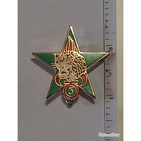 Brevet (�toile) d'�claireur jungle du 3�me r�giment �tranger d'infanterie (3�me REI) - IMC