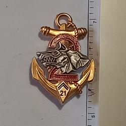 Insigne de la 2&egrave;me compagnie du 21&egrave;me r&eacute;giment d'infanterie de marine (21&egrave;me RIMa)