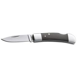 Couteau Jewel - Lame Drop Point 5,5 cm en Acier 440 avec Manche Bois de Rose