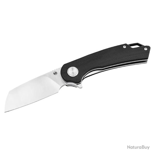 Couteau Cliff Wharm - Lame Acier 440B 7 cm - Manche G10 Noir - Boker Magnum