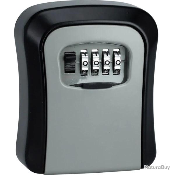 Bo�te � cl�s s�curis�e en alliage aluminium-zinc - Noir et Gris