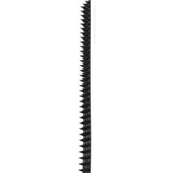 Lot de 10 bandes anti-escalade pour protection contre les nuisibles - Noir 50x4,5x2 cm