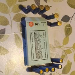 Cartouches a broche Cal 14mm