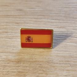 INSIGNE M&Eacute;TAL DRAPEAU ESPAGNE