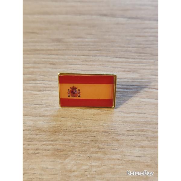 INSIGNE M�TAL DRAPEAU ESPAGNE
