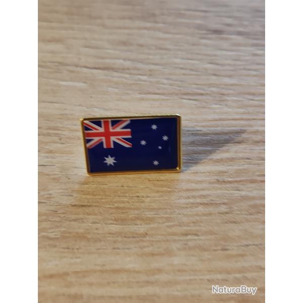 INSIGNE M�TAL DRAPEAU AUSTRALIE