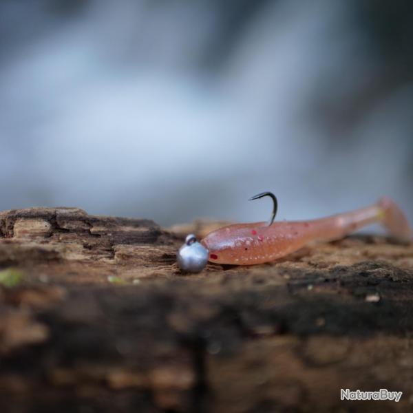 Bumble Head Truite (2g) - 1 Optimus Shad 50 CREVETTE mont� sur 1 T�te