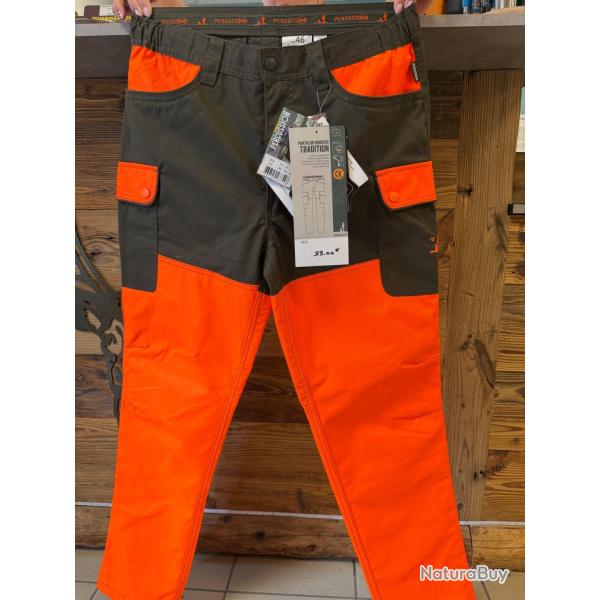 Pantalon Roncier Tradition Percussion orange