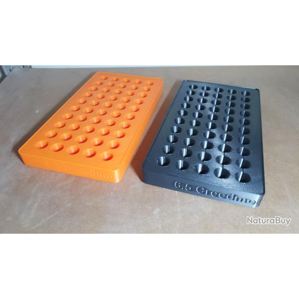 Lot de deux Plateaux de rechargement 6,5 Creedmoor