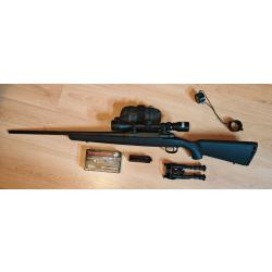 Carabine SAVAGE AXIS 270 Winchester avec lunette et 20 cartouches