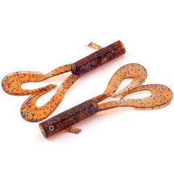 Leurre Souple LMAB Drunk Dancer Mini 7,5cm 3g Par 4 7.5cm #Motoroil Blue