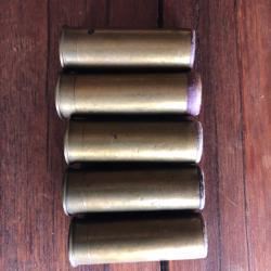 cartouches calibre 12 en laiton