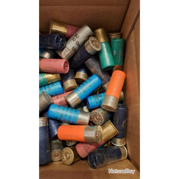 4 kg de Cartouches basse pression cal 12