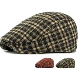 Casquette-B&eacute;ret r&eacute;tro Gavroche Coloris au Choix