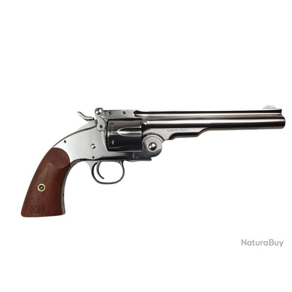 FOIRE OCCASION - REVOLVER UBERTI SCHOFIELD NICKEL� CALIBRE 45COLT - EXCELLENT ETAT