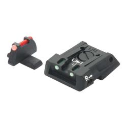 LPA - Hausse et guidon fibre optique pour Colt XSE (Novak)