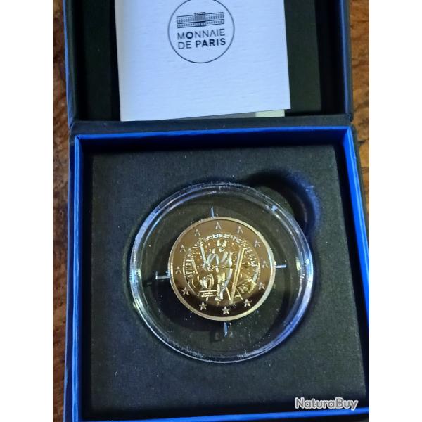 Coffret 2 euros coupe du monde de  Rugby 2023