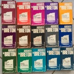 LOT 15 LIVRES D AUGUSTE LE BRETON  OCCASION