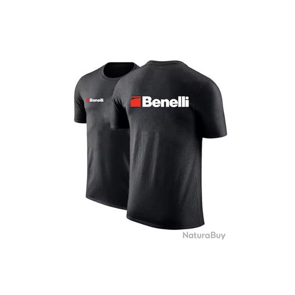 T-shirt BENELLI noir type 1 LIVRAISON GRATUITE