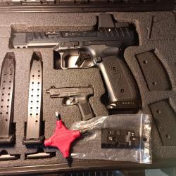 CANIK SFX RIVAL S DARKSIDE / POINT ROUGE M02 / RESSORT MATCH HEAVY JAUNE-ROUGE- BLEU COMME NEUF!!!!