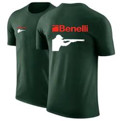 T-shirt BENELLI vert type 2 LIVRAISON GRATUITE