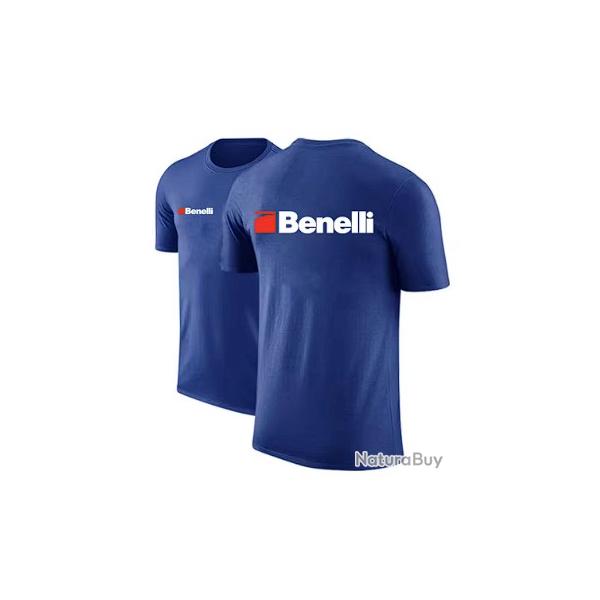 T-shirt BENELLI bleu type 1 LIVRAISON GRATUITE