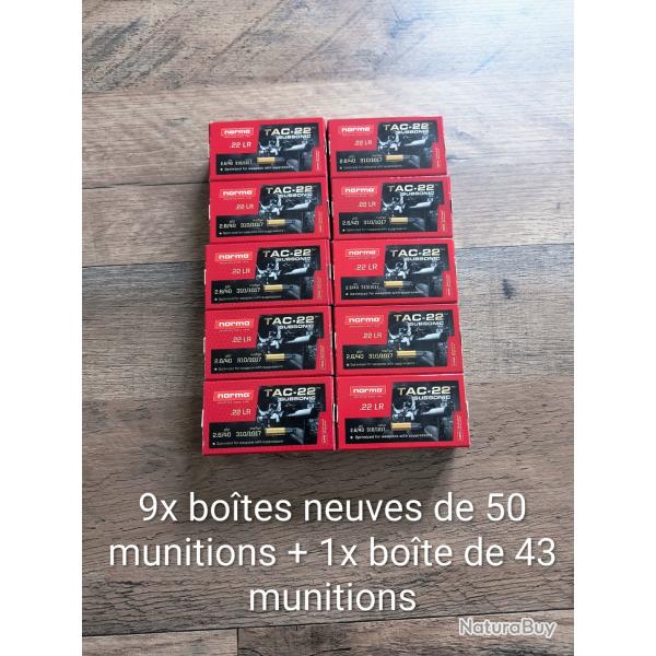 Norma Tac-22 Subsonic cal. 22lr