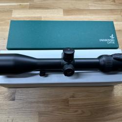 Nouvelle lunette Swarovski Z8i+ 5-40x56 &agrave; rail avec tourelle BTC et montage Blaser