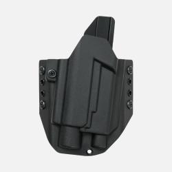 Holster Kydex OWB G17 + lampe Noir
