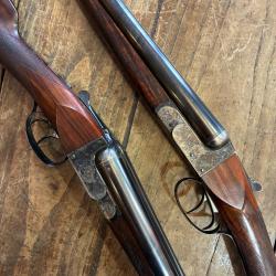 Paire de Fusil Guichard Cal 12/70 - 72cm
