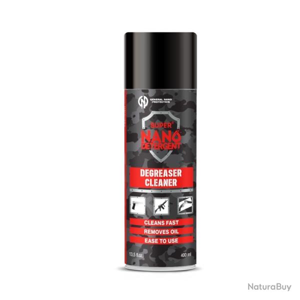 D�graissant en spray pour armes, lot de 12 pi�ces - Capacit� 400 ml - GENERAL NANO PROTECTION
