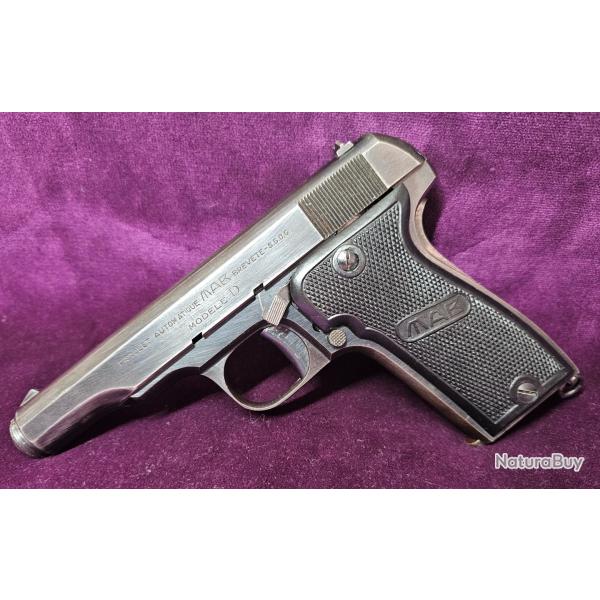 Pistolet MAB D, calibre 7,65browning, FRANCE, Cat�gorie B