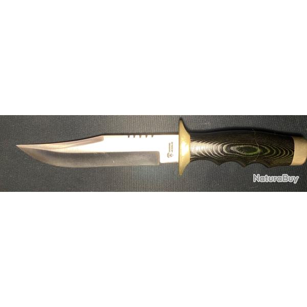 COUTEAU BOWIE CROWNING ACIER 440