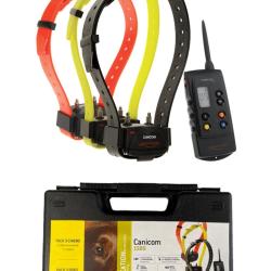Canicom 1500 pack de dressage 3 colliers + mallette de transport