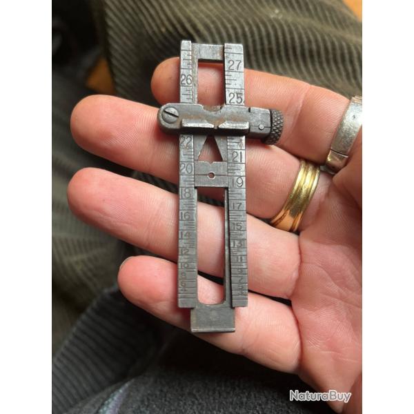 Planchette hausse springfield 1903