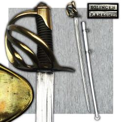 ABL RARISSIME SABRE DE CUIRASSIER BELGE - HOLLANDAIS KNECHT SOLINGEN - 1831-40 ORIGINAL