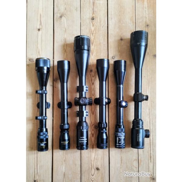 LOT 6 lunettes 1 euros sans reserve