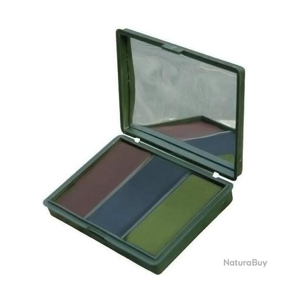 Palette grimage camouflage 3 couleurs - BCB